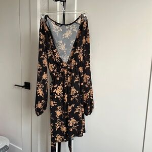 Black and Gold Dress